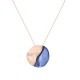 COLLANA CON CIONDOLO TONDO SMALTATO - SW21103076D89