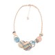 COLLANA CON CERCHI SMALTATI - SW221056D641 COLLANA CON CERCHI SMALTATI - SW221056D641