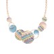 COLLANA CON CERCHI SMALTATI - SW221056D641 COLLANA CON CERCHI SMALTATI - SW221056D641