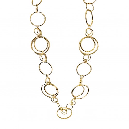 COLLANA LUNGA A CERCHI - SW22124D284