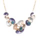 COLLANA SMALTATA CON PIETRE - SW23100F94