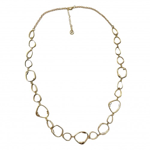 COLLANA LUNGA A CATENA CON STRASS - SW23124E102