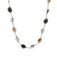 COLLANA TRICOLORE CON PEPITE - SW23464E867