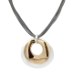 COLLANA MULTIFILO CON CIONDOLO CERCHIO - SW2380F100