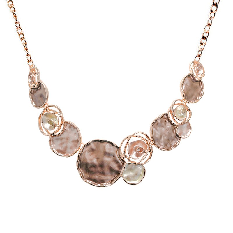 COLLANA CON FIORI SMALTATI - SW23896F93