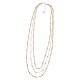 COLLANA LUNGA A TRE FILI CON SFERE - SW23984E941