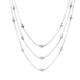 COLLANA LUNGA A TRE FILI CON SFERE - SW23984E941