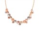 COLLANA FIORI SMALTATI CON PIETRE - SW24100A147