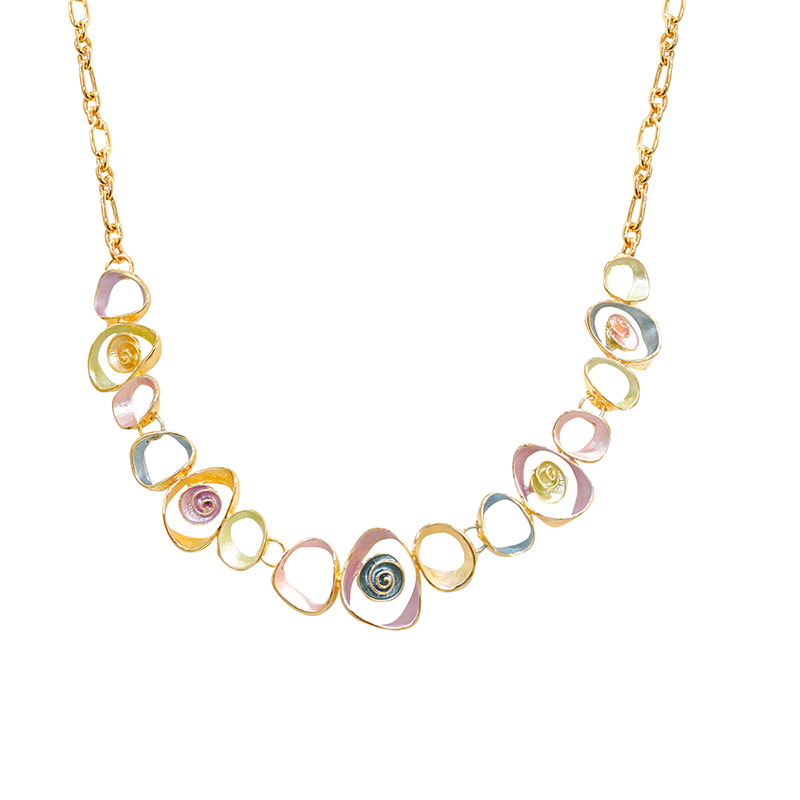 COLLANA FIORI SMALTATI - SW24100A151 COLLANA FIORI SMALTATI - SW24100A151