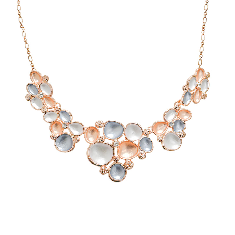 COLLANA SMALTATA CON STRASS - SW24100A159