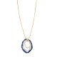 COLLANA LUNGA CON CIONDOLO STRATIFICATO SMALTATO - SW24100B810