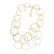 COLLANA A CATENA GEOMETRICA ESAGONALE - SW24108B651 COLLANA A CATENA GEOMETRICA ESAGONALE - SW24108B651