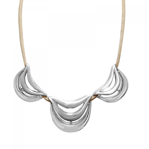 COLLANA CON TRIPLA CURVA - SW24108B659