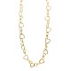 COLLANA LUNGA A CATENA CON CUORI MARTELLATI - SW24116A597