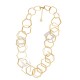 COLLANA LUNGA A CATENA GEOMETRICA ESAGONALE - SW24116B654 COLLANA LUNGA A CATENA GEOMETRICA ESAGONALE - SW24116B654