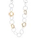 COLLANA LUNGA A CATENA GEOMETRICA ESAGONALE - SW24116B654 COLLANA LUNGA A CATENA GEOMETRICA ESAGONALE - SW24116B654