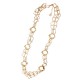 COLLANA LUNGA A DOPPIA CATENA GEOMETRICA - SW24116B691 COLLANA LUNGA A DOPPIA CATENA GEOMETRICA - SW24116B691