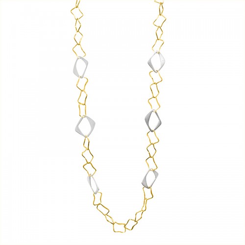 COLLANA LUNGA A CATENA GEOMETRICA - SW24166B642