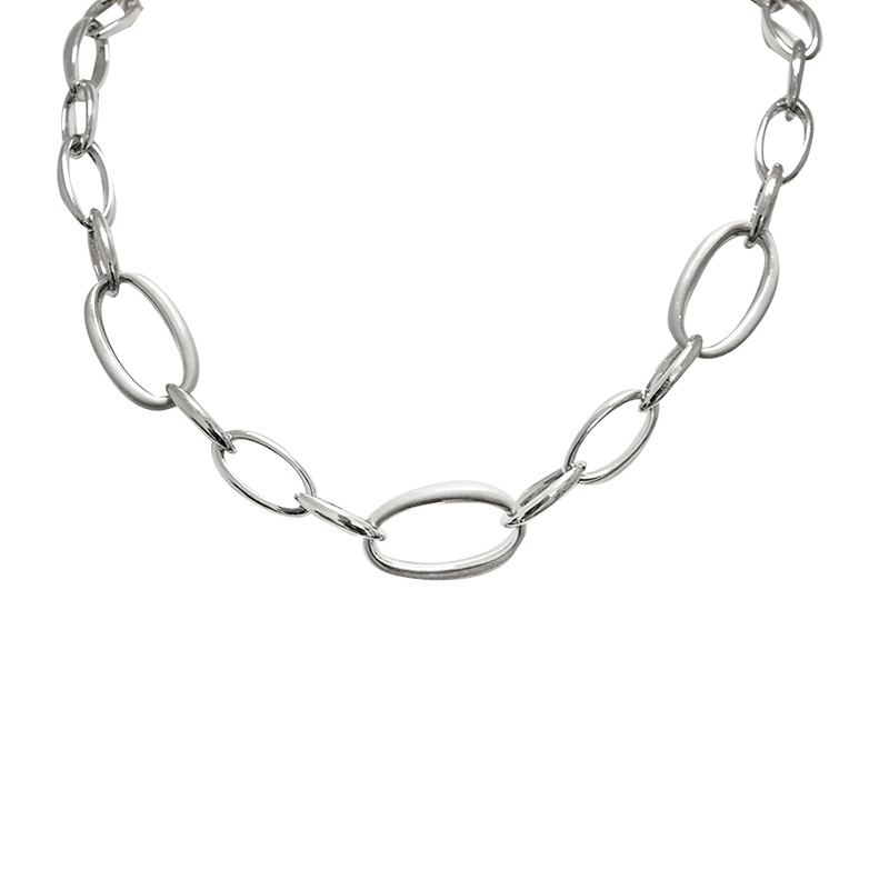 COLLANA MAGLIA CATENA AD ANELLI - SW2480A393