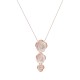 COLLANA CON PENDENTE TRE FIORI SMALTATI - SW2488A789