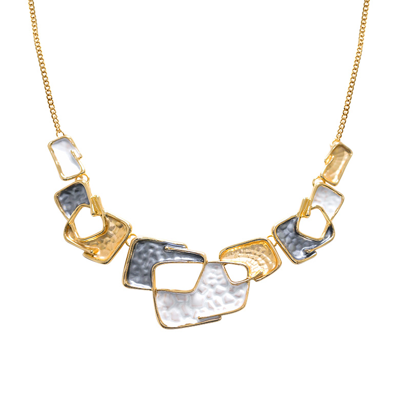 COLLANA SMALTATA GEOMETRICA - SW24896A139