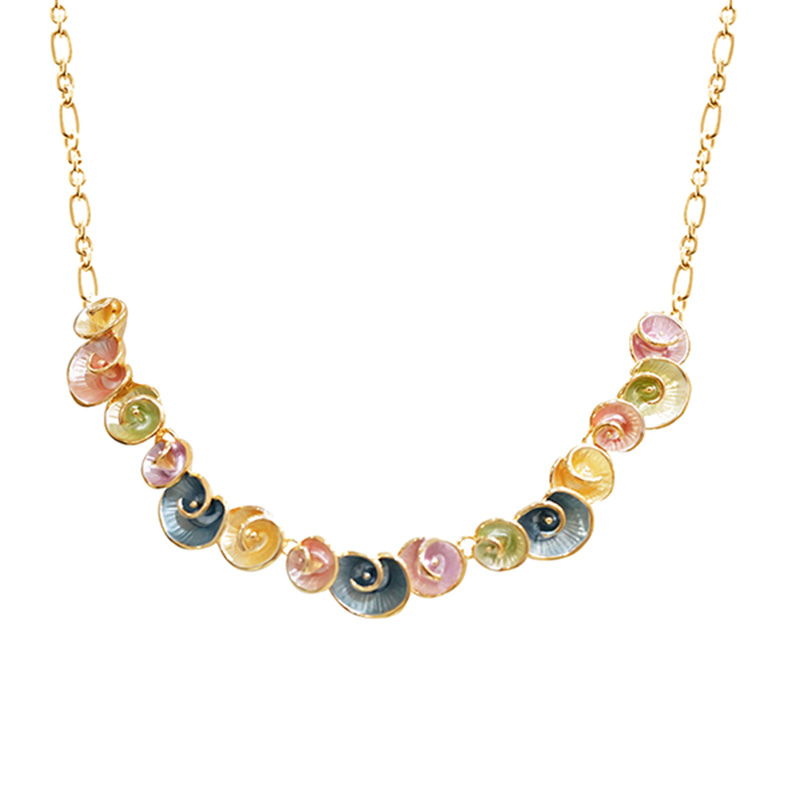 COLLANA SPIRALI SMALTATI - SW2492A145