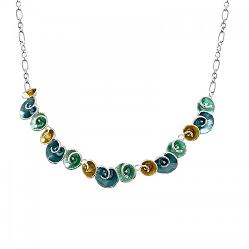 COLLANA SPIRALI SMALTATI - SW2492A145