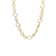 COLLANA CATENA A MAGLIA CERCHIO E RETTANGOLARE - SW25100B76 COLLANA CATENA A MAGLIA CERCHIO E RETTANGOLARE - SW25100B76
