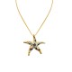 COLLANA CON CIONDOLO STELLA MARINA SMALTATA - SW25100C476