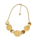 COLLANA CON TONDI PIATTI ALTERNATI LUCIDI E SATINATI - SW251056B81 COLLANA CON TONDI PIATTI ALTERNATI LUCIDI E SATINATI - SW251056B81