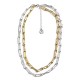 COLLANA DOPPIO FILO CON CATENA GRAFFETTA - SW251088C510
