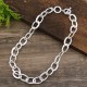 COLLANA CATENA A MAGLIE OVALI - SW25108B84