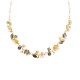 COLLANA FIORI SMALTATI CON PIETRE - SW25116B65