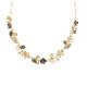 COLLANA FIORI SMALTATI CON PIETRE - SW25116B65