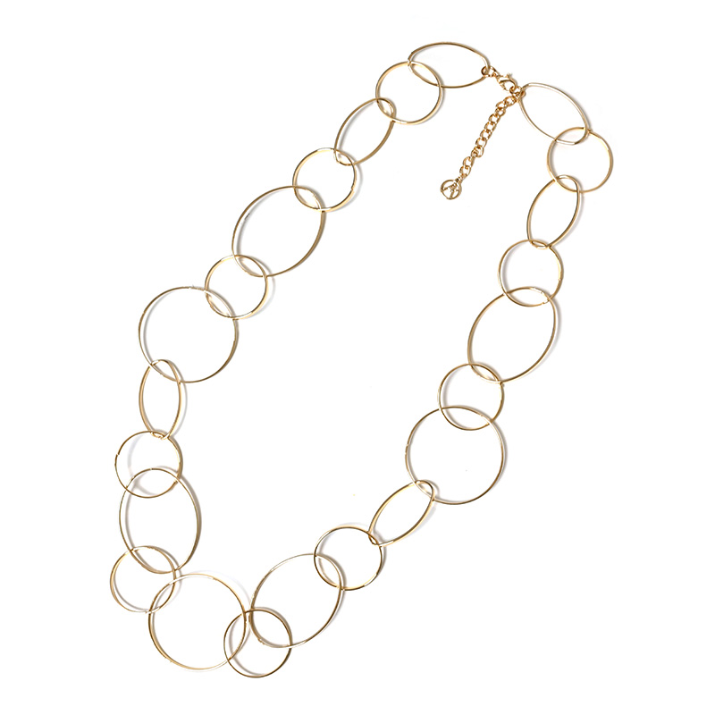 Avalaya – Collana Lunga In Cotone Con Ciondolo Uccello E Cerchio, Marrone/verde, 84 Cm, Regolabile