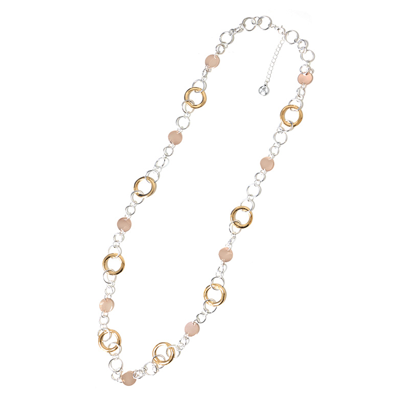 COLLANA LUNGA A CATENA CERCHI - SW25116B72