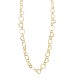 COLLANA LUNGA A CATENA DI CERCHI E CUORI - SW25116B83