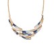 COLLANA GEOMETRICA IRREGOLARE SMALTATA - SW25116C425