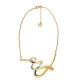 COLLANA CON LINEA SINUOSA SMALTATA - SW25116C427