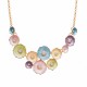 COLLANA FLOREALE SMALTATA CON STRASS - SW25116C443