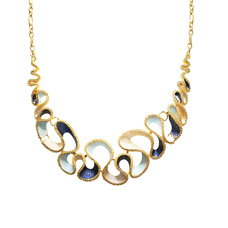 COLLANA ONDULATA SMALTATA - SW25116C451