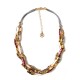 COLLANA A CATENA CON MAGLIE SMALTATE - SW25116C455