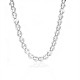COLLANA A CATENA CON MAGLIE OVALI RITORTE - SW25116C505