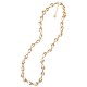 COLLANA LUNGA A CATENA CON MAGLIE OVALI E ANELLINI DECORATIVI – SW25116C513