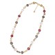 COLLANA LUNGA CON FIORELLINI SMALTATI - SW25124C454