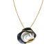 COLLANA CON CIONDOLO SPIRALE SMALTATA - SW2568C411