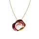 COLLANA CON CIONDOLO SPIRALE SMALTATA - SW2568C411
