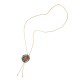 COLLANA LUNGA A Y REGOLABILE CON SPIRALE SMALTATA - SW2576C479
