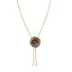 COLLANA LUNGA A Y REGOLABILE CON SPIRALE SMALTATA - SW2576C479