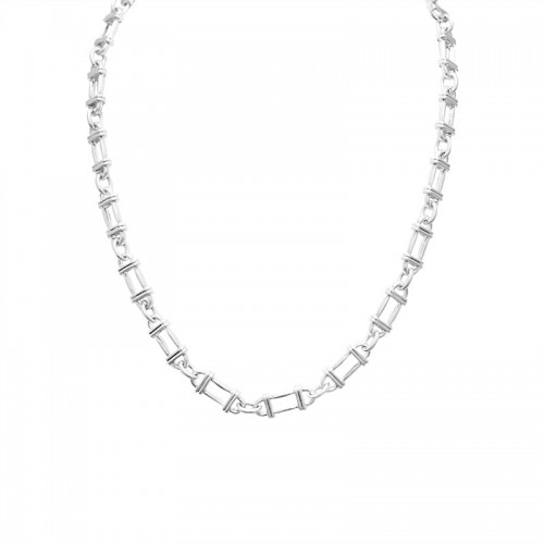 COLLANA CATENA A MAGLIE GRAFFETTE - SW2588B74